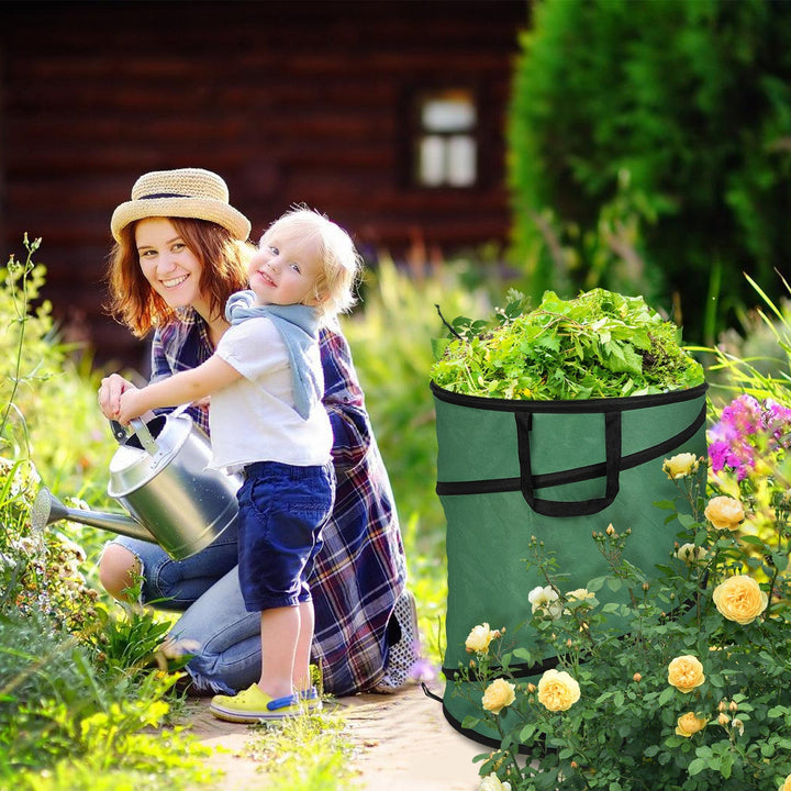 Gartensack Pop Up Hageavfallssekk 170L med Håndtak | Luvikno