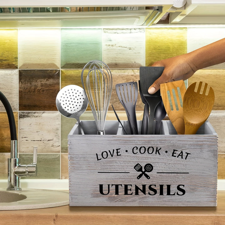 Elegant WoodBox - Stilfull oppbevaringsboks for organisering Luvikno