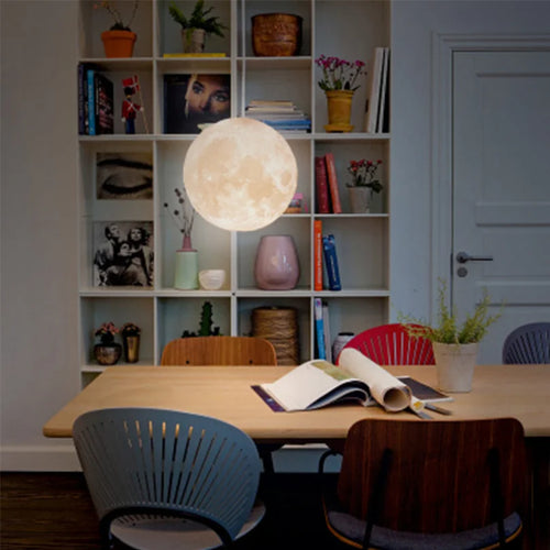 Lunar LED pendellampe - Måne design hengelampe for stue og soverom | Luvikno