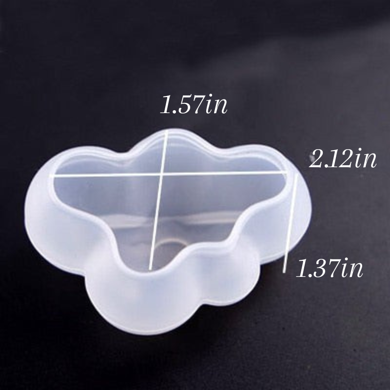 3D Skyggeform Mold Kreativ Silikon Mold for Mat Design | Luvikno