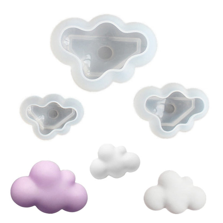 3D Skyggeform Mold Kreativ Silikon Mold for Mat Design | Luvikno