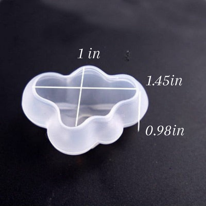 3D Skyggeform Mold Kreativ Silikon Mold for Mat Design | Luvikno
