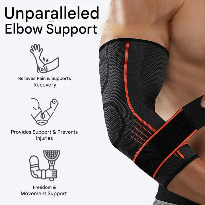 Luvikno | 3D Albuebeskytter for Dekompresjon og Støtte - FlexiElbow
