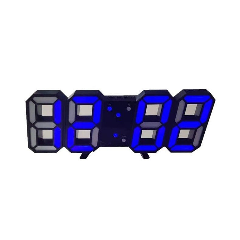 GlowLuxe - Stilfull 3D LED Veggklokke | Luvikno