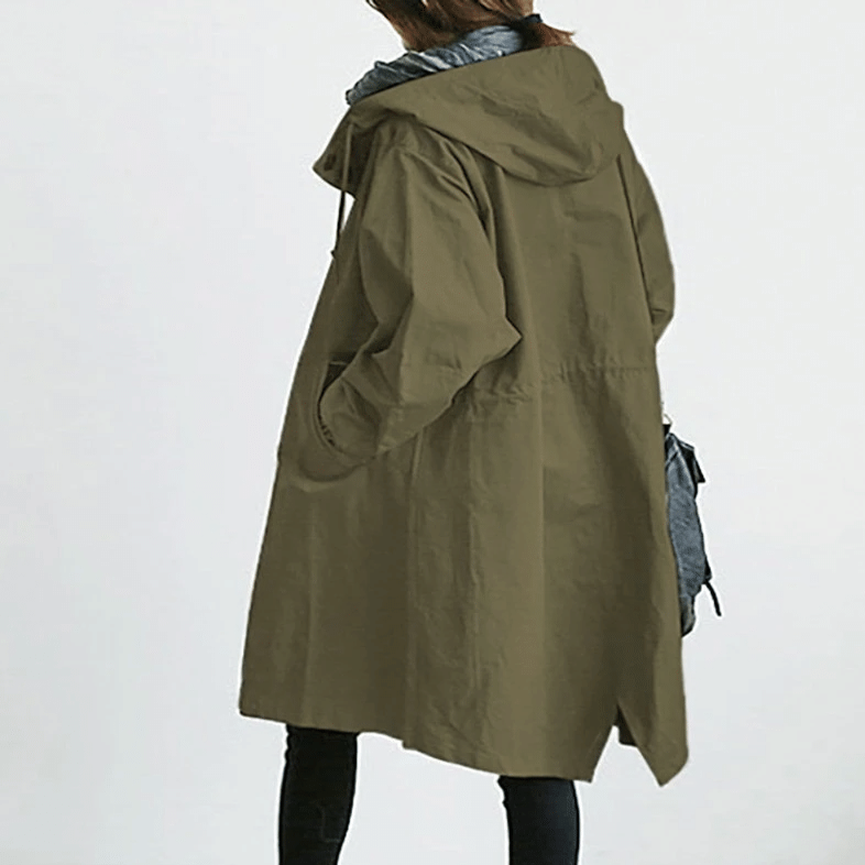 Luvik | Sadetakki hupulla - Vedenpitävä - Yliurheilullinen tuulenpitävä