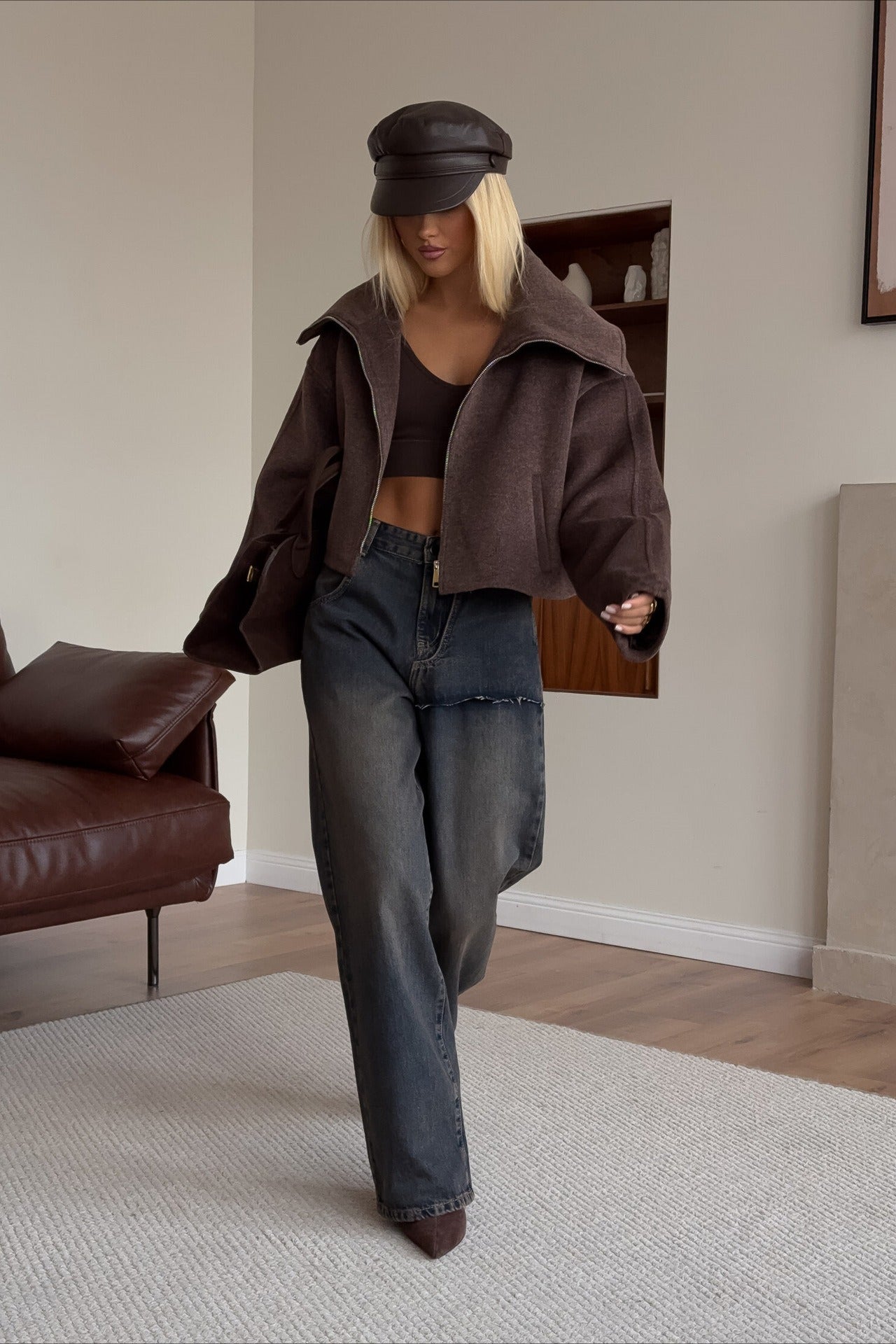 Luvik | Fit Käänteinen Vapaamuotoinen Takki