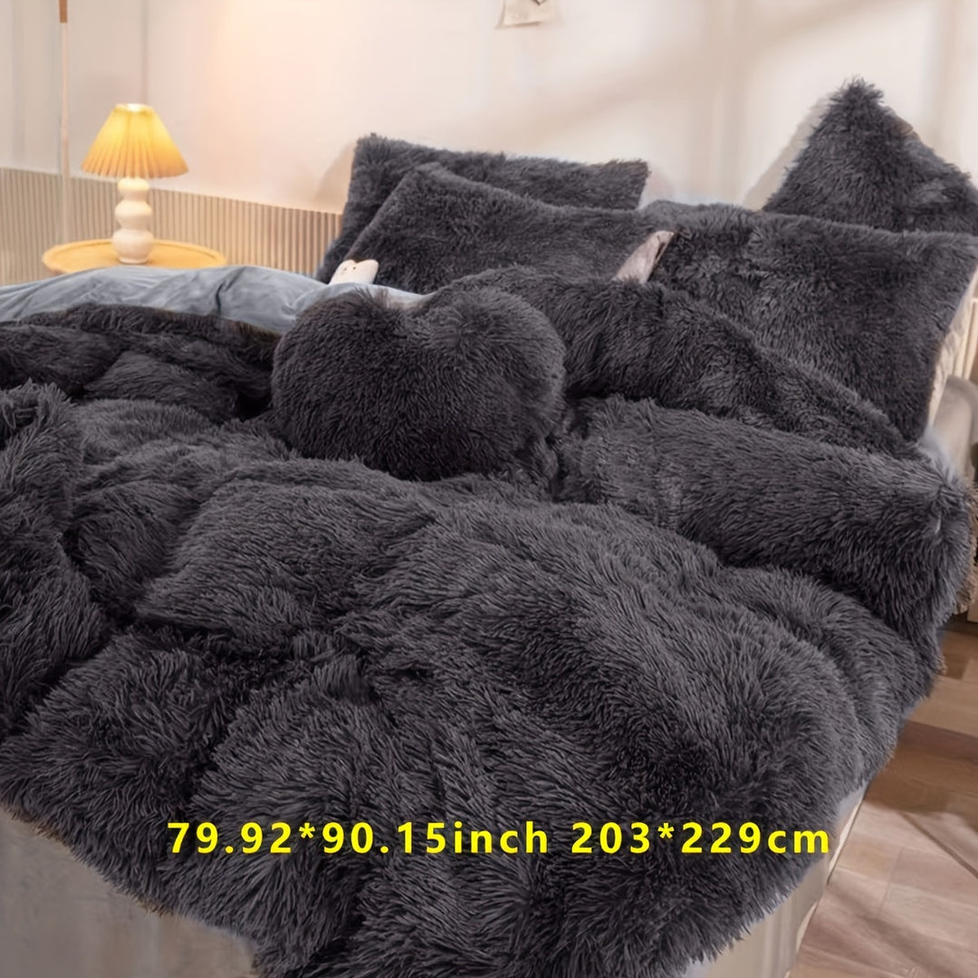 Luvikno | Luksuriøst Fløyels Duvet Dekkesett for Ultimat Komfort