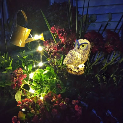 Eule glühen | Eule Solar lampe | Luvikno