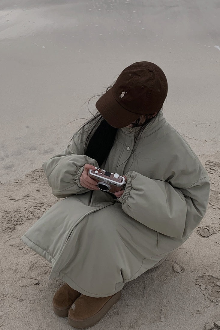 Luvik | Fit Pitkä Puffer-takki