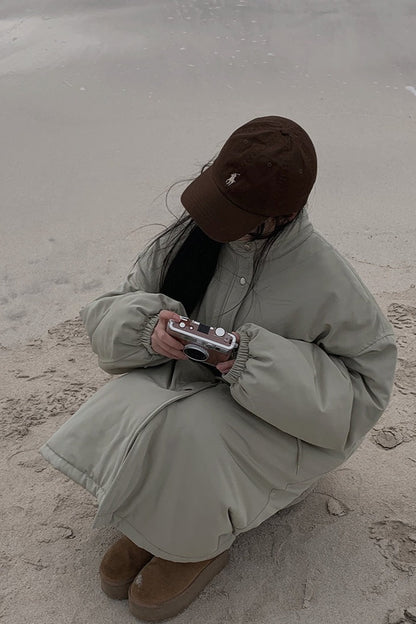 Luvik | Fit Pitkä Puffer-takki