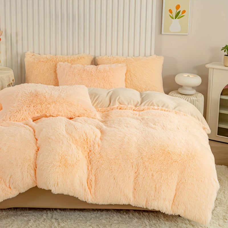 Luvikno | Ultra Soft Plush Duvet Cover Set with Zipper - Luksus & Komfort