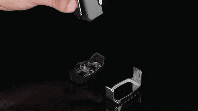 Luvikno | LuxRazor Elite Travel Charger | Kompakt magnetisk design for enkel barbering på farten
