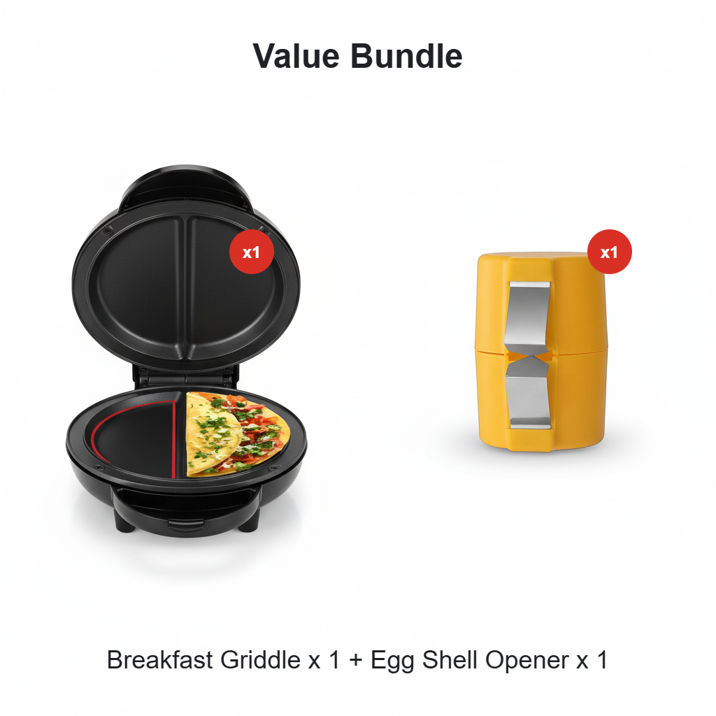 SolarFlame — Uanstrengte morgener med feilfrie, non-stick frokoster hver gang | Luvikno