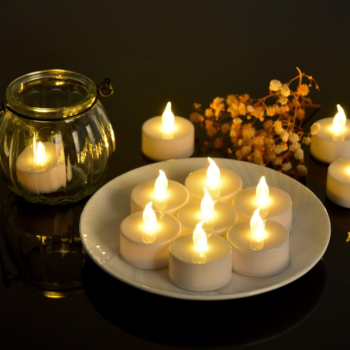 FlameFree LED Tealighter – Atmosfærisk Belysning for Hvert Øyeblikk Luvikno