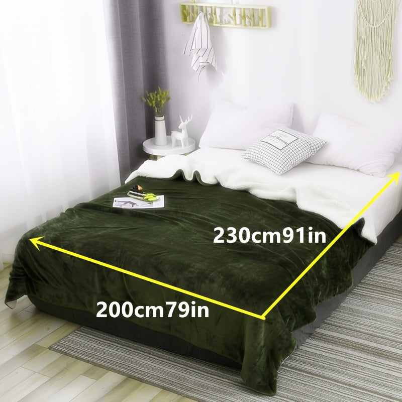 LuxeFlannel – Dobbelt-sidig Sherpa Teppe for Ultimat Komfort Luvikno