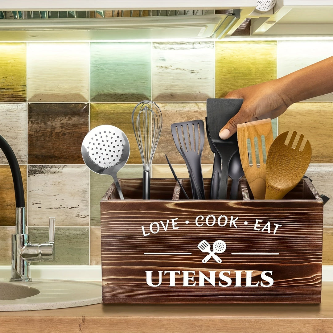 Elegant WoodBox - Stilfull oppbevaringsboks for organisering Luvikno