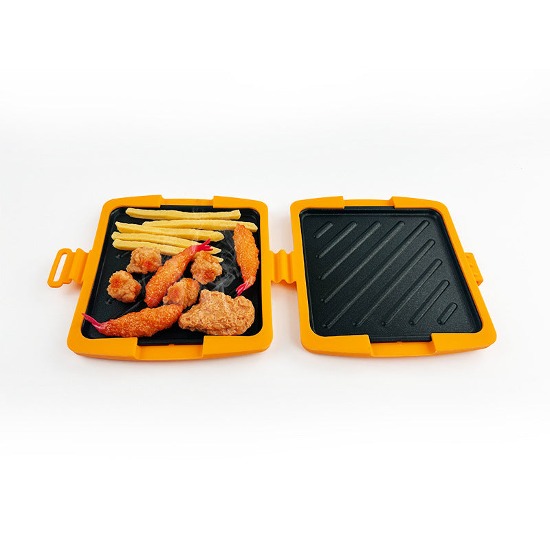 CrunchMate™ Sandwich Maker for Microwave & Oven | Luvikno