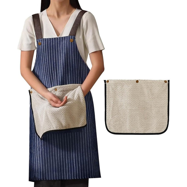 Cross Back Work Apron Luvikno