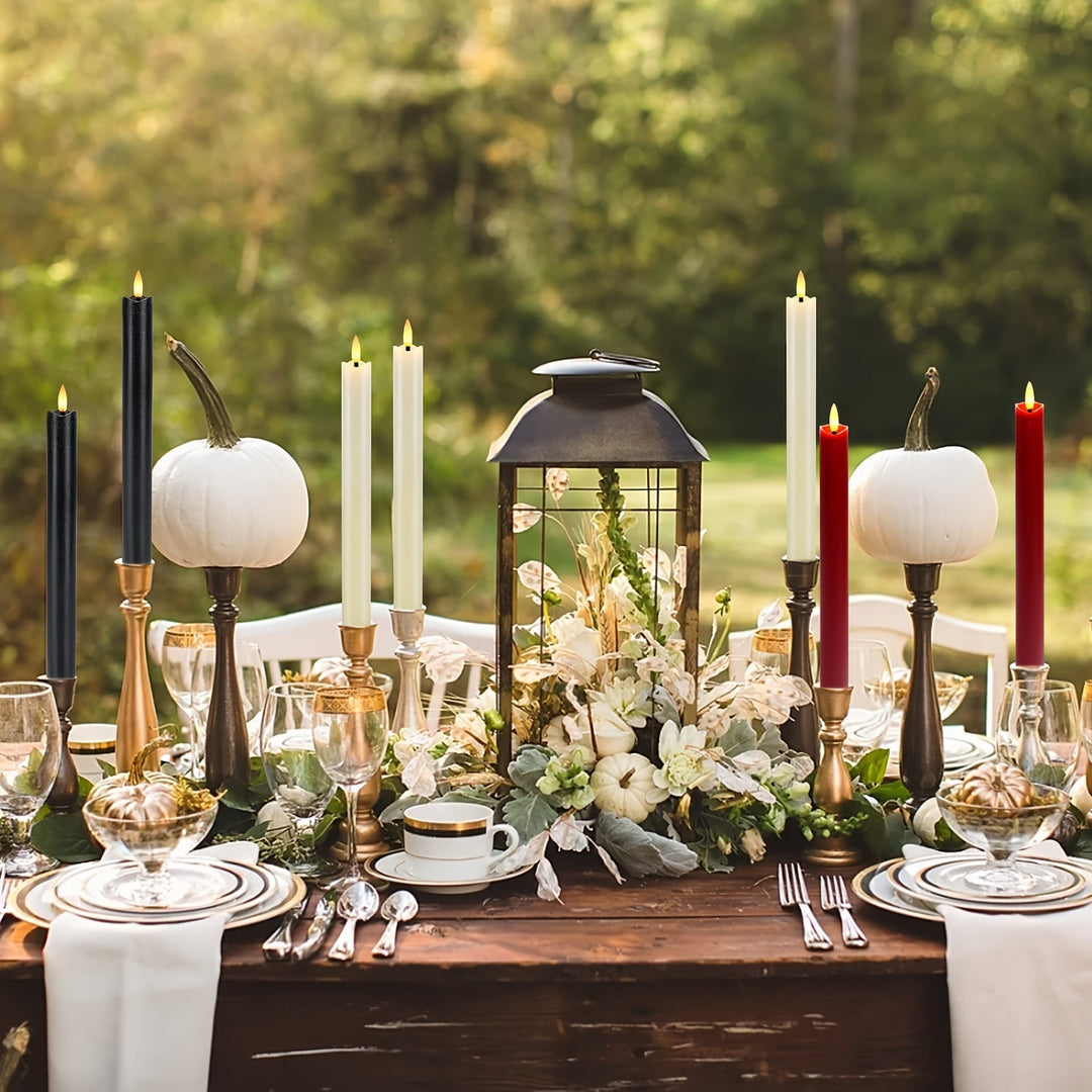 Eebuss Flameless Cone Candles – Realistisk LED Effekt Luvikno