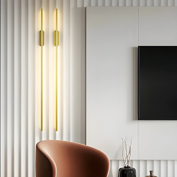 VillaBeam Lys - Moderne Rektangulær Vegglampe | Luvikno