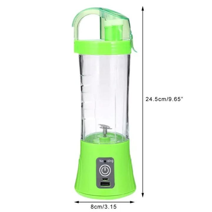 Bærbar oppladbar reisejuicer blender 6 blad Luvikno