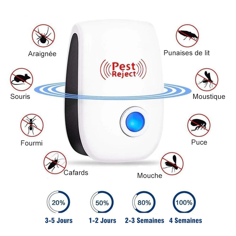 Bequee Ultralyd Antiparasittisk Repellent (2+1 Stykker) | luvikno