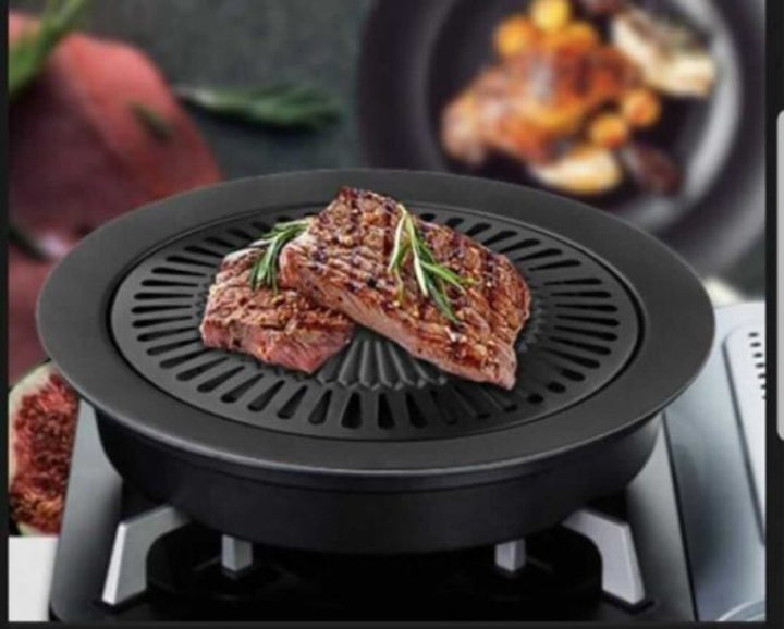BBQ Grill Panne - Komfyr-Topp BBQ Grill Panne Luvikno
