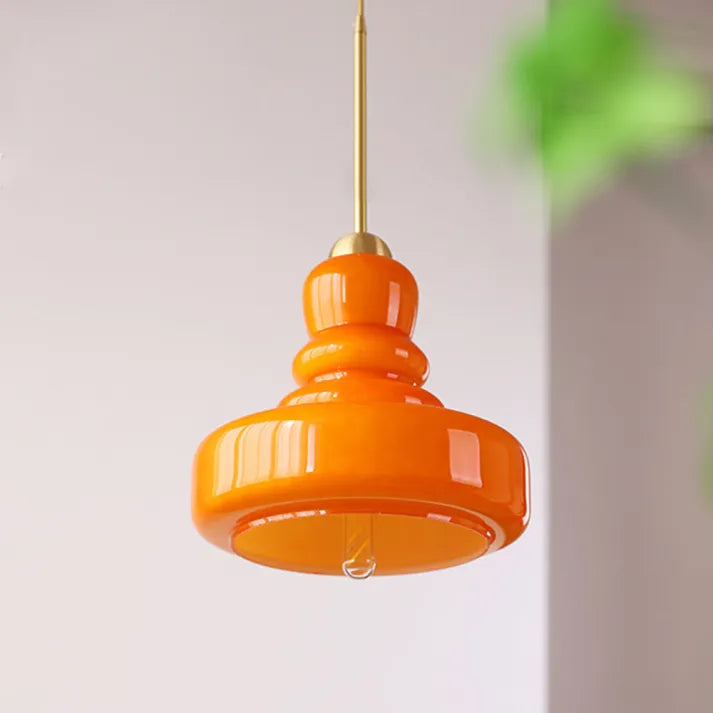 Luvikno | Glassylinder Taklampe - Luksuriøs Glass Pendellampe med Moderne Design
