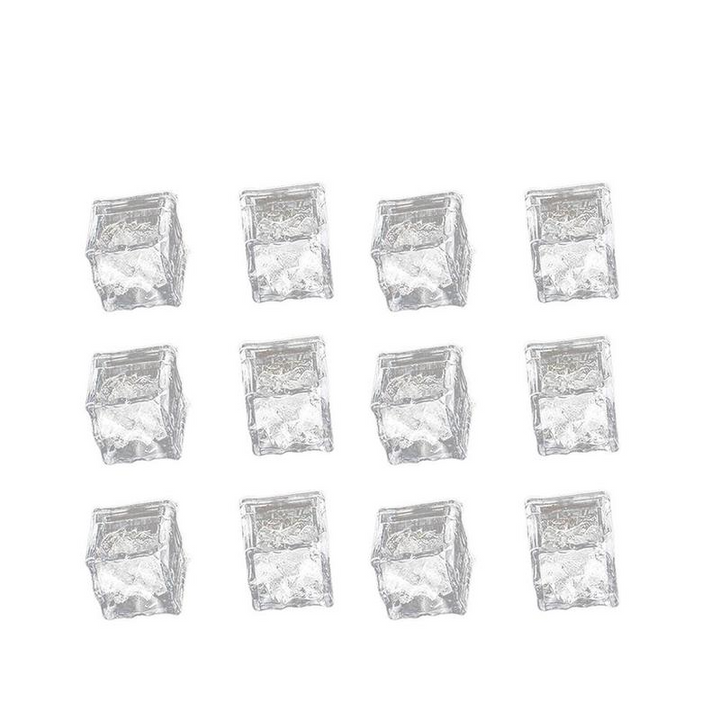 Fargerike vannaktiverte LED-isbiter | Luvikno