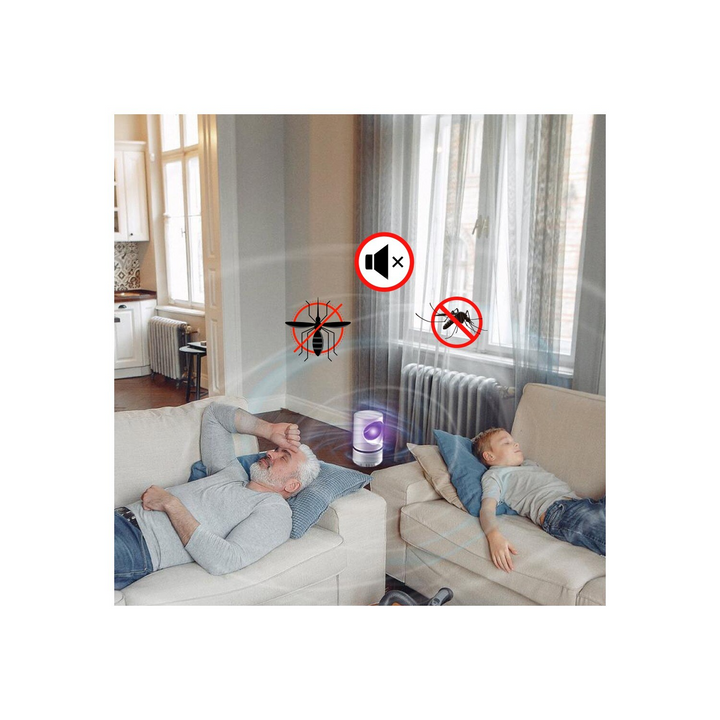 Minimal Myggfanger Repellentslampe | Luvikno