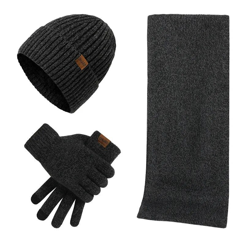 ArcticStyle – Trendy Vintersett med Lue og Vanter Luvikno