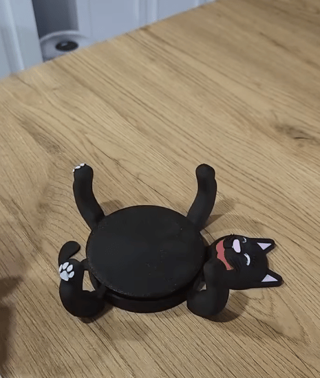 CozyPaw – Beskytt overflater med sjarmerende katteformede coasters Luvikno