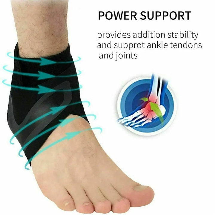 Luvikno | Plantar Ankelen X Wrap Støtte Kompresjons Sokker