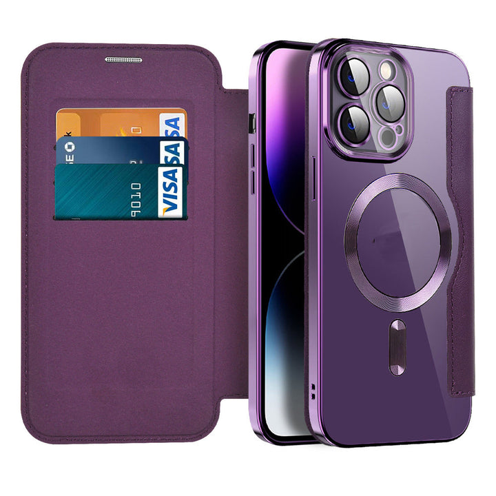 Luvikno | Flip-deksel med magnetisk funksjon for telefonen