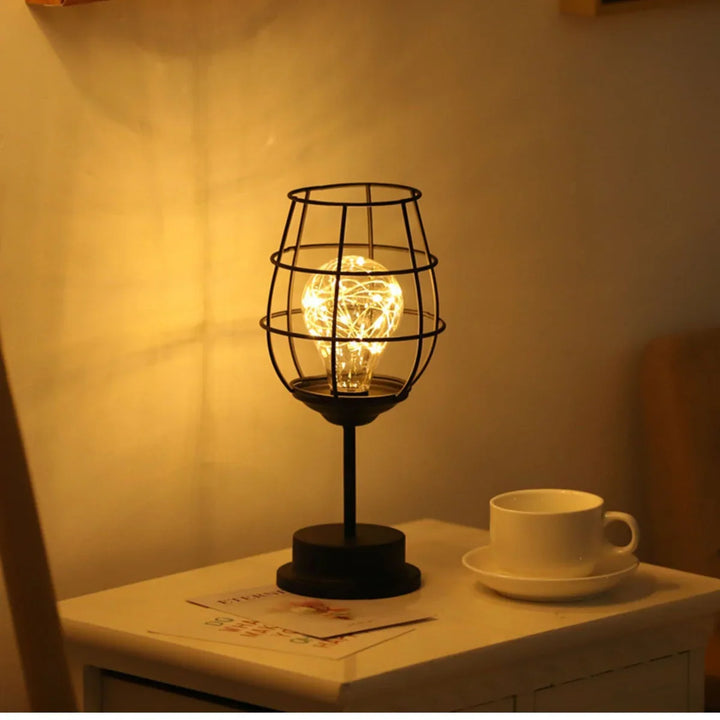 Luksus justerbar bordlampe - EleganceGlow | Luvikno