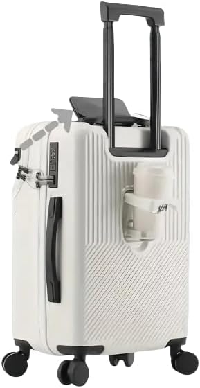 Hard Shell Carry-On med koppholder, USB-port og TSA-lås | Luvikno