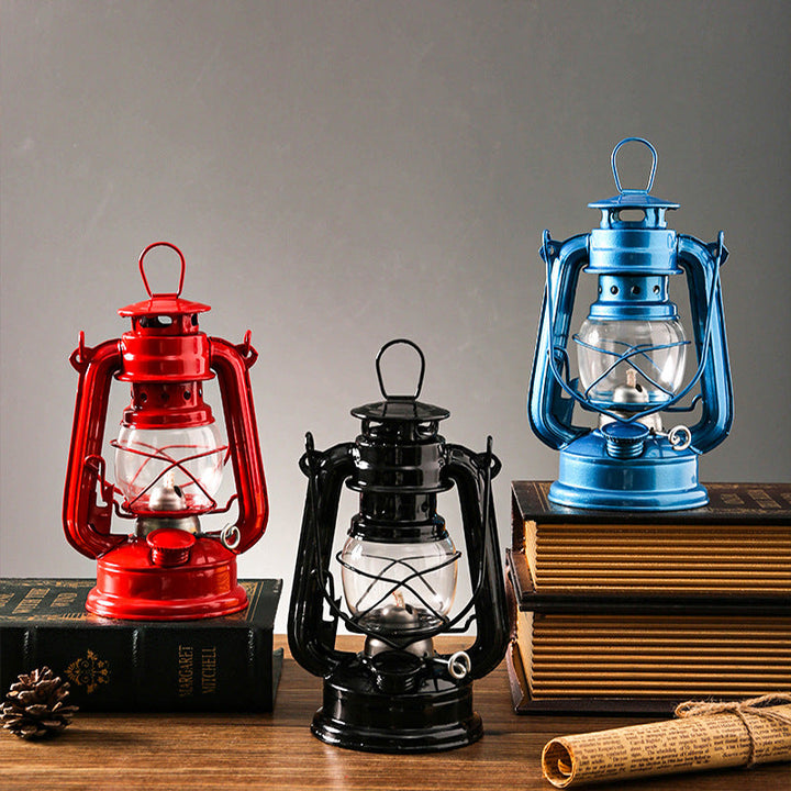 Nostalgisk Camping Side Utendørs Kerosene Lanterne Lampe | Luvikno