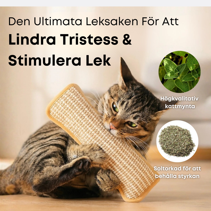 Krallex® — Slipp løs kattens ville jaktfrenzy for timer med lek moro og sunne tenner | Luvikno
