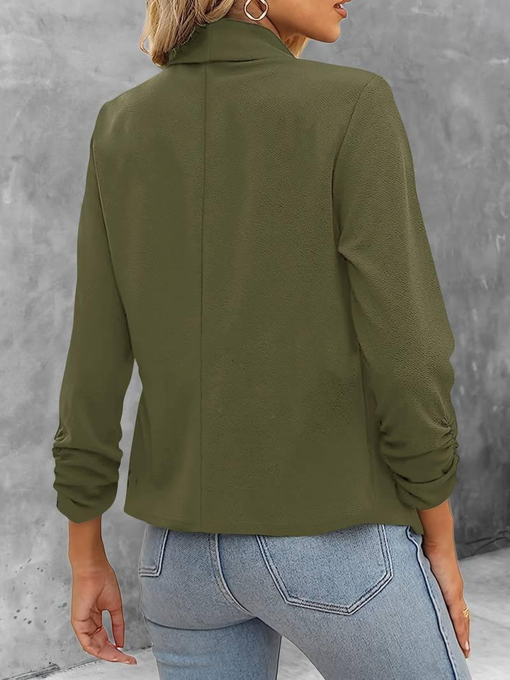 Luvik | Stilig Blazer med Åpen Front