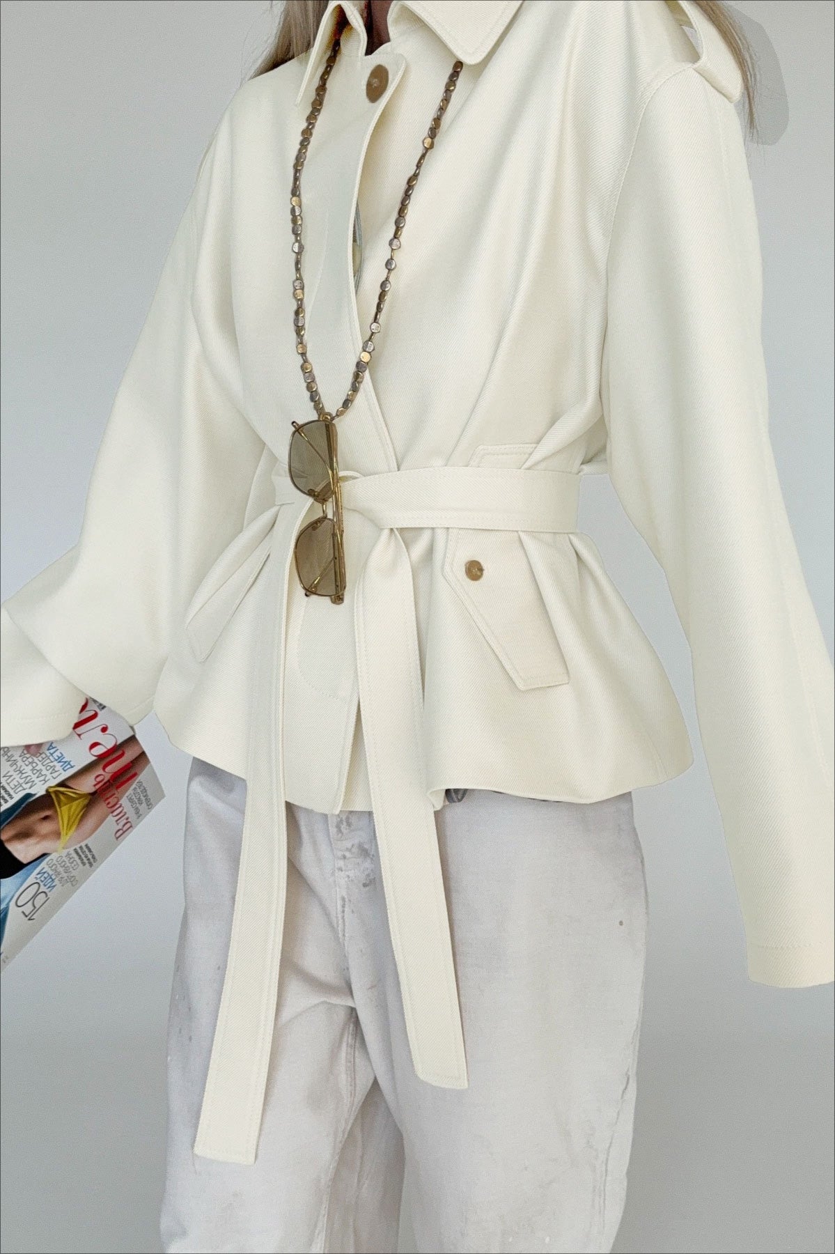 Luvik | Tekonahkainen Roikkuva Takki