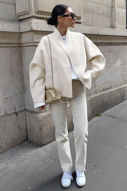 Luvik | Fit Beiget Villatakki