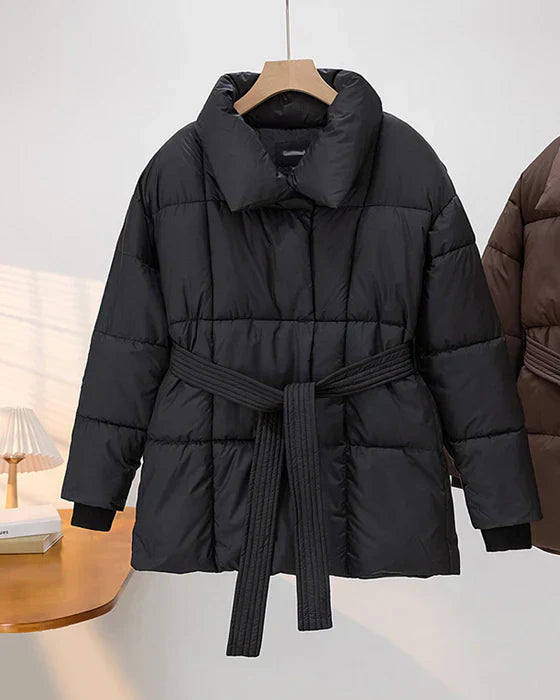 Luvik | Yksivärinen vuorattu takki