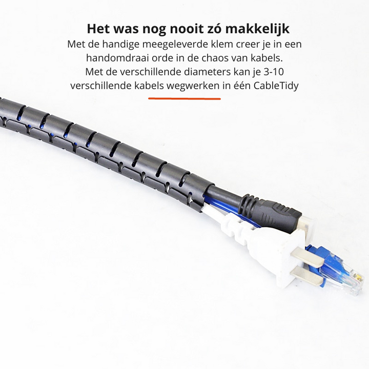 CableTidy – Løsning for Kabler og Rot Luvikno