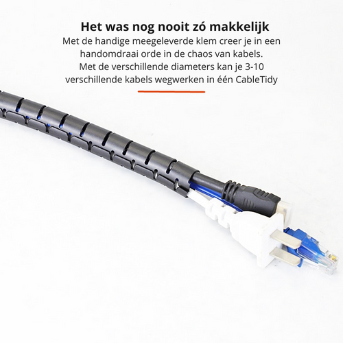 CableTidy – Løsning for Kabler og Rot Luvikno