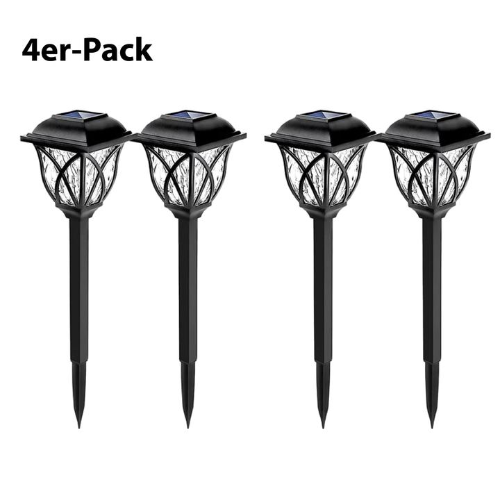 Solar LED Hage Lampe for Elegant Utendørs Atmosfære | Luvikno