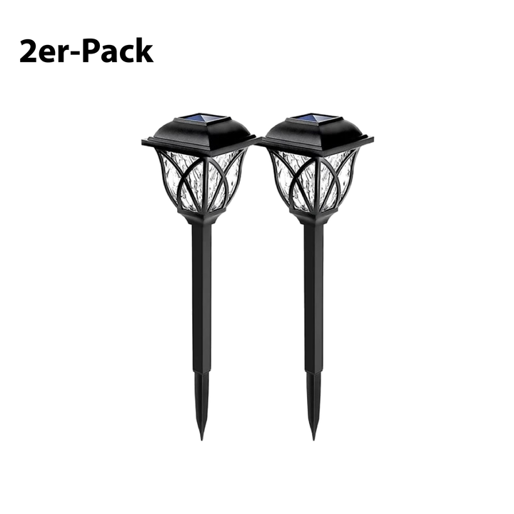 Solar LED Hage Lampe for Elegant Utendørs Atmosfære | Luvikno