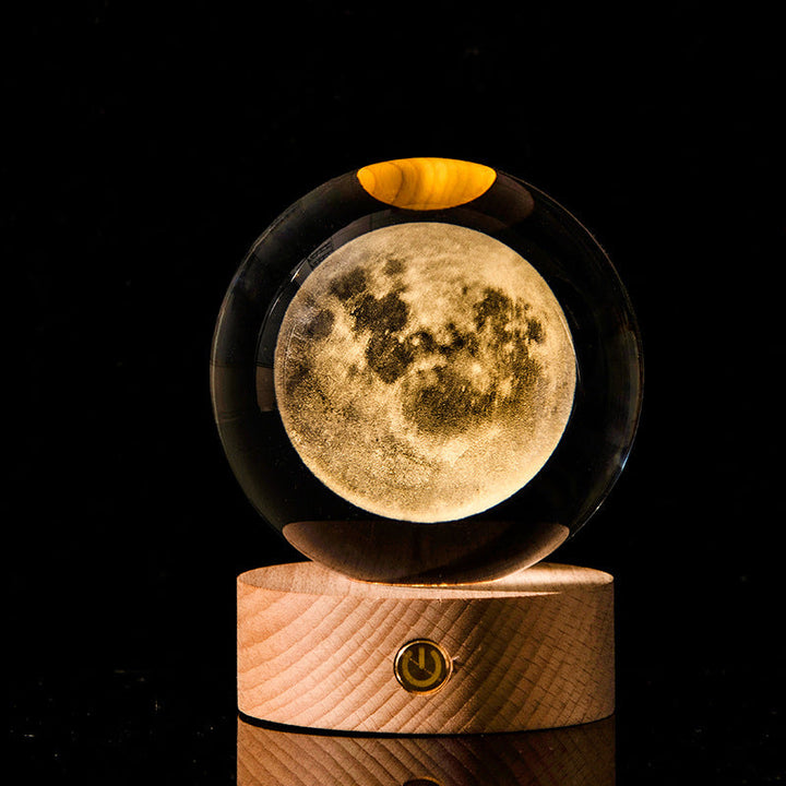 Galaxy Crystal Ball Lamp | Luvikno
