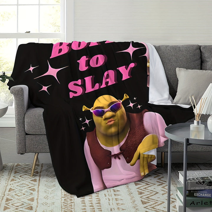 Born to Slay – Anime Flanellteppe for Fans Luvikno
