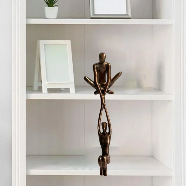 Luvikno | Evig Kjærlighet og Styrke | Skulptur Figur | Hjemdekorasjon | Unik Dekorasjon