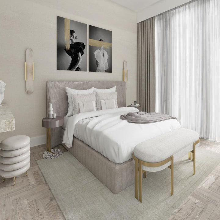 Moderne marmor vegglys - Elegant veggarmatur | Luvikno